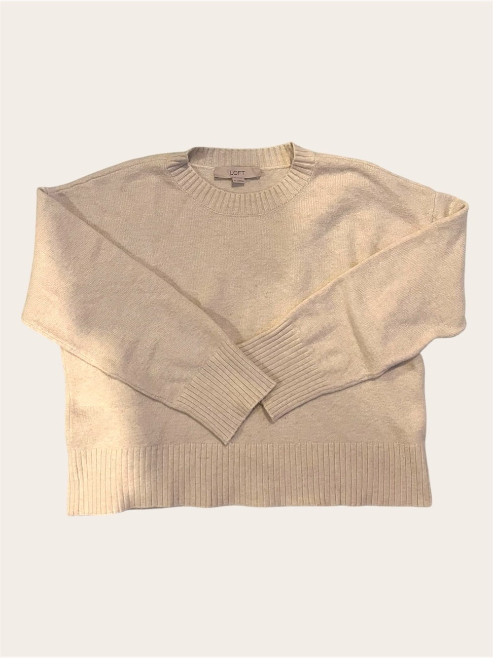 Cream Color Sweater